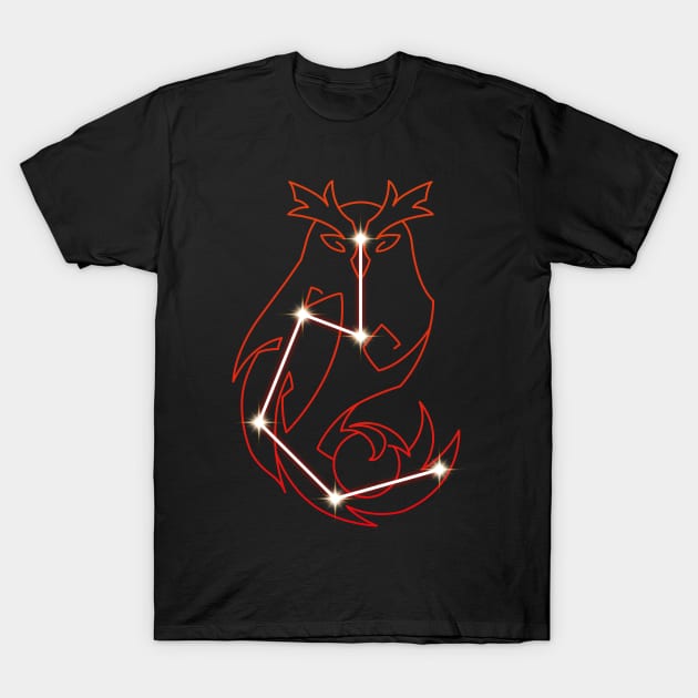 Noctua Constellation T-Shirt by GachaSlave